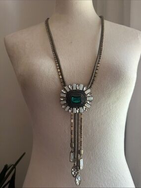 TOPSHOP Freedom Low Y Style Maximalist Necklace